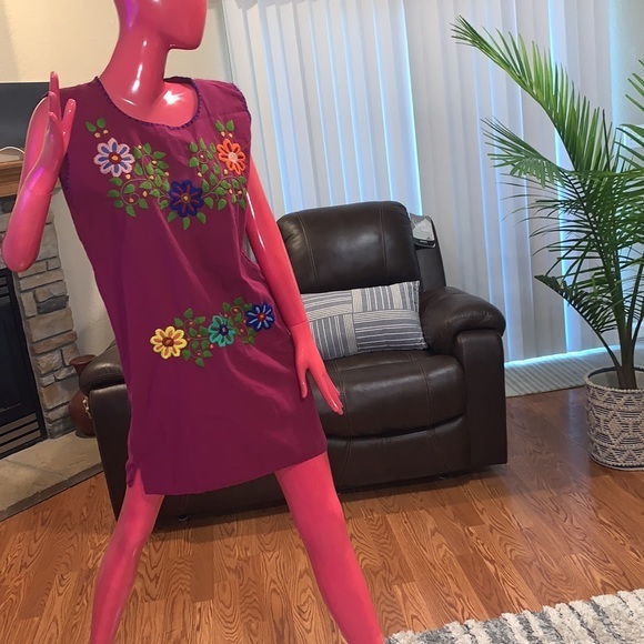 Mexican Handmade Dress - Picture 1 of 8